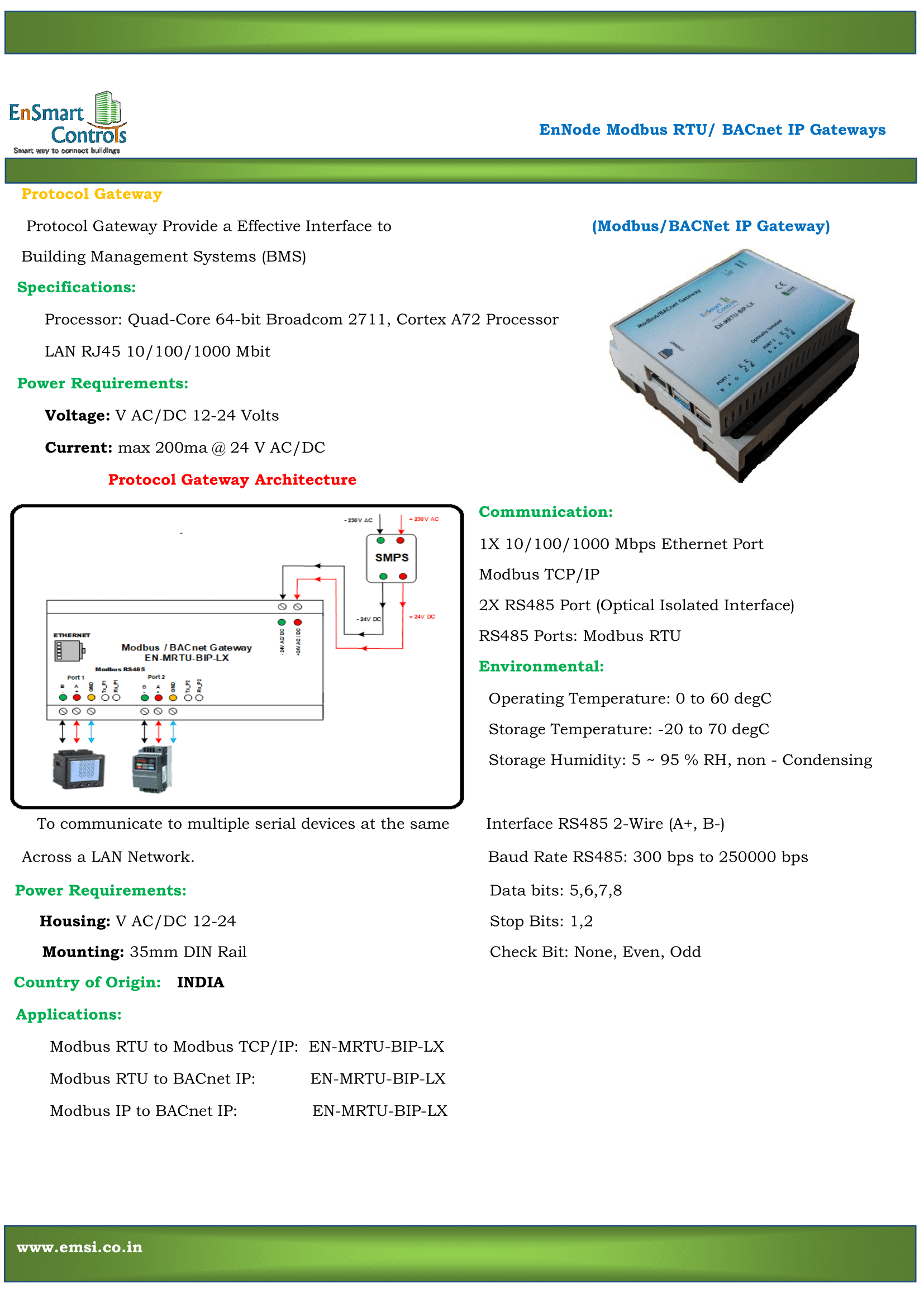 enSmart Registration